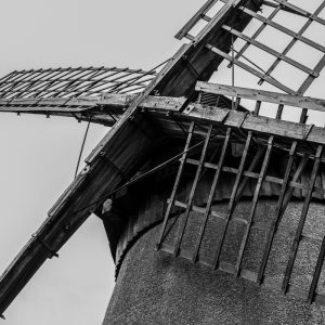 A4 B&W Print, Bidston Windmill, Wirral