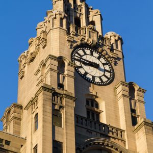 A4 Colour Print, Liver Building, Liverpool